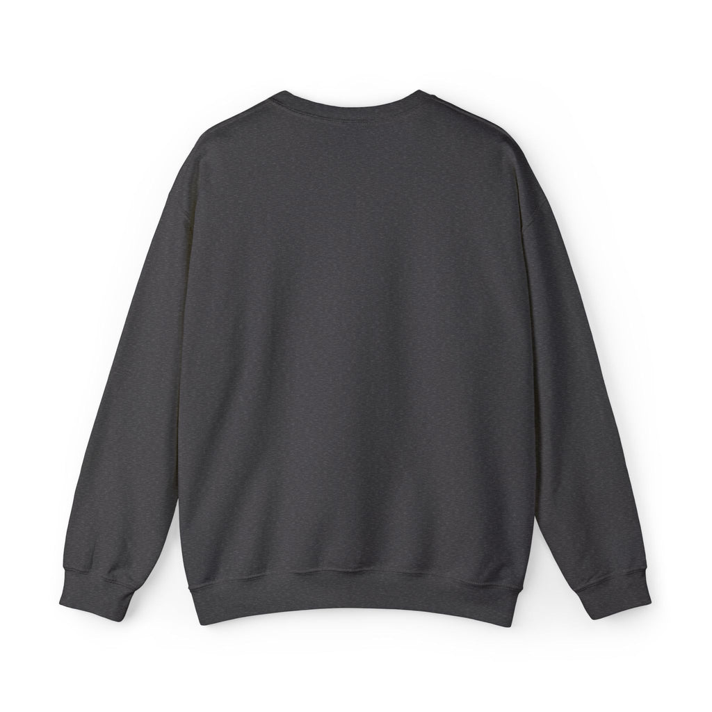 SLOW DOWN BREATHE. Sweatshirt | Embroidered Minimalist White Typography | Oversize Unisex